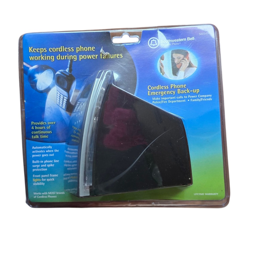 Southwestern Bell Cordless Phone Emergency Back Up Power‎ Unit S6054